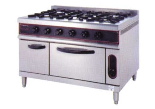 六頭煲仔爐連柜座